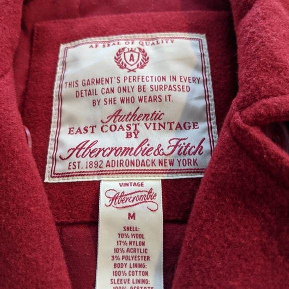 Vintage Abercrombie and Fitch Pea Coat - Picture 6 of 8